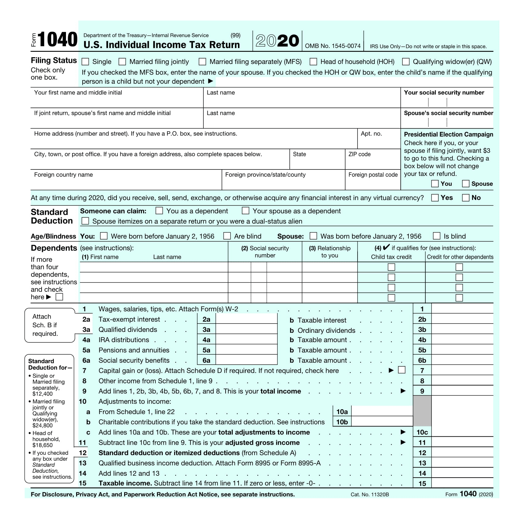 What is a 1040 Form