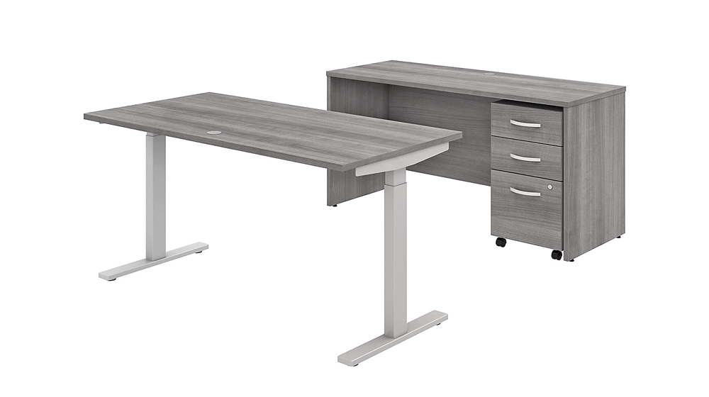 Bush Business Furniture Studio C Collection Height Adj Standing Desk