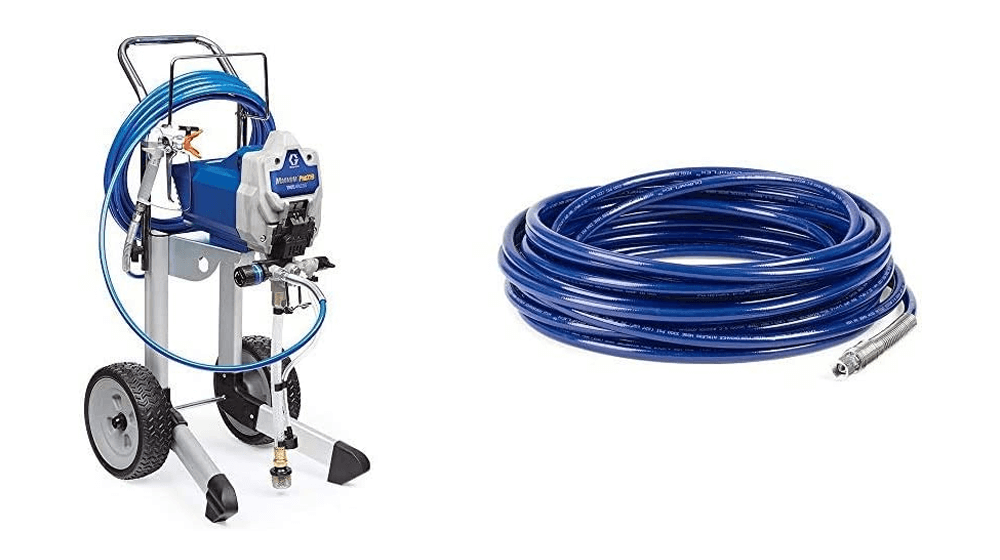 Graco 17G180 Magnum ProX19 Cart Paint Sprayer & 247340 1,4-Inch Airless Hose