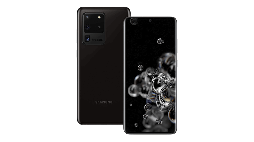 Samsung S20 Ultra 5G Factory Unlocked SM-G988U1 Cosmic Black 16GB Ram 512GB Storage