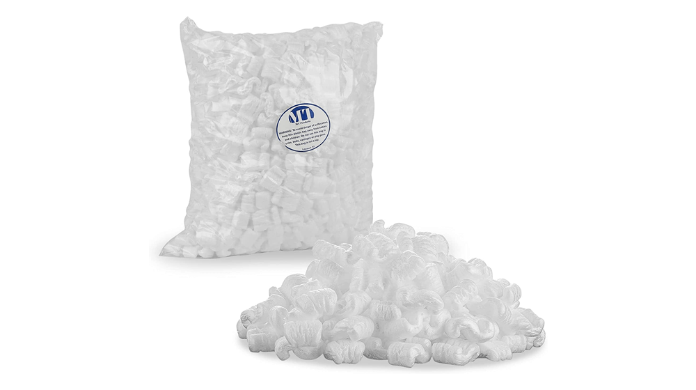 MT Products EPS White Packing Peanuts for Shipping