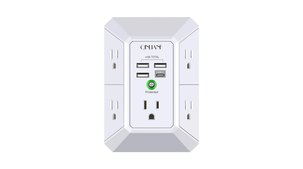USB Wall Charger, Surge Protector