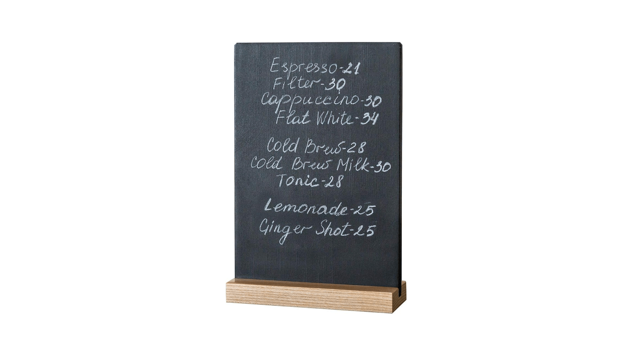 Custom Small Chalkboard Signs with Stand