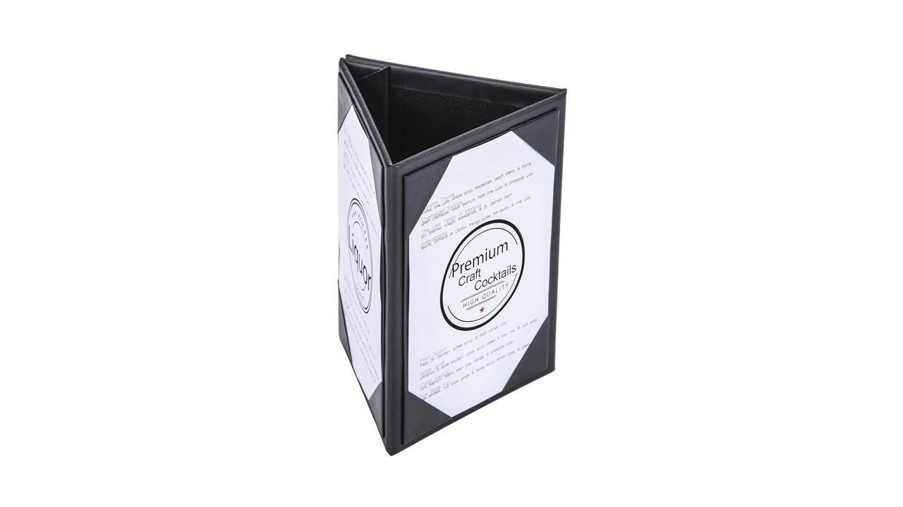 Displays2go 34X6TTBL Double Sided Table Tent