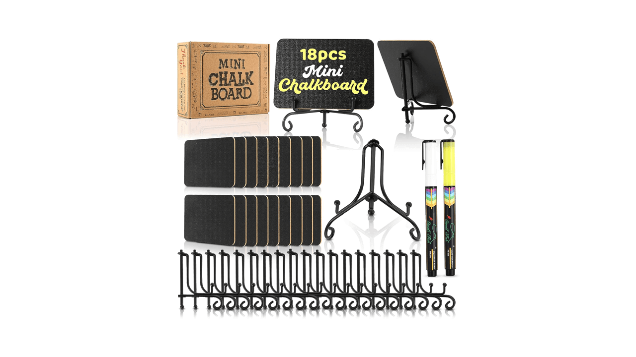 Mini Chalkboard Signs for Food