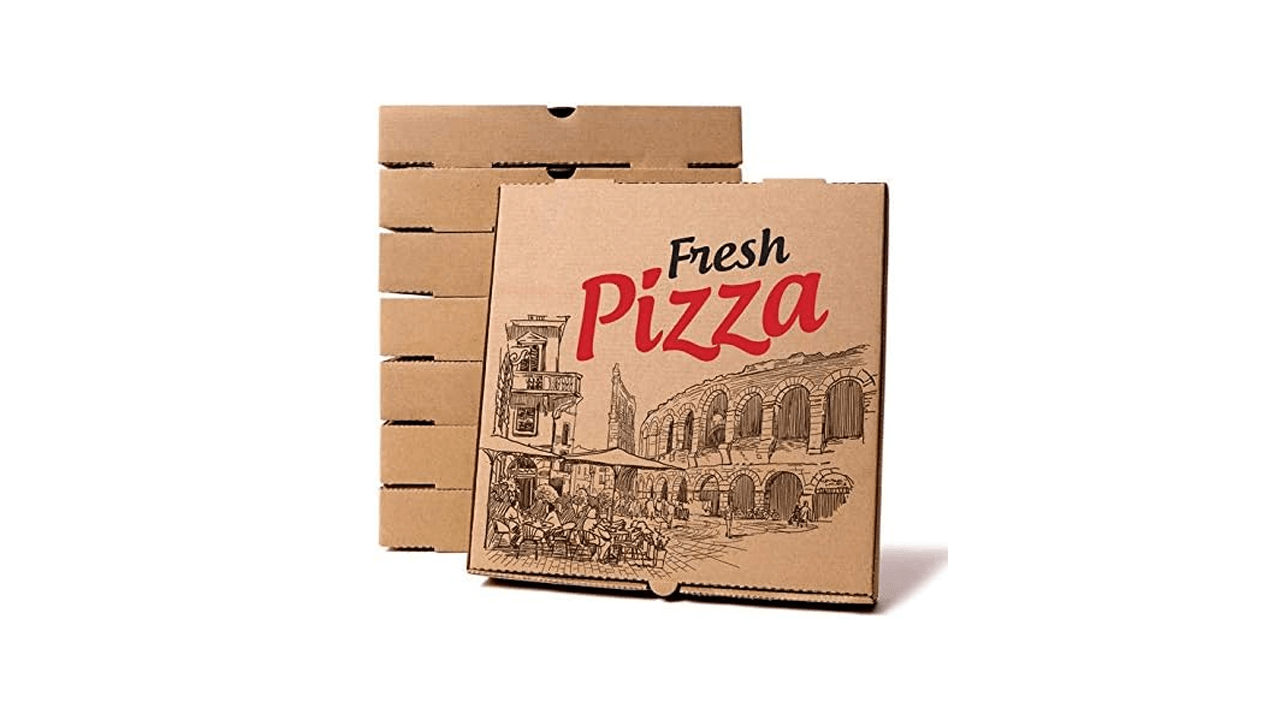 Safe Corrugated Cardboard Pizza Boxes