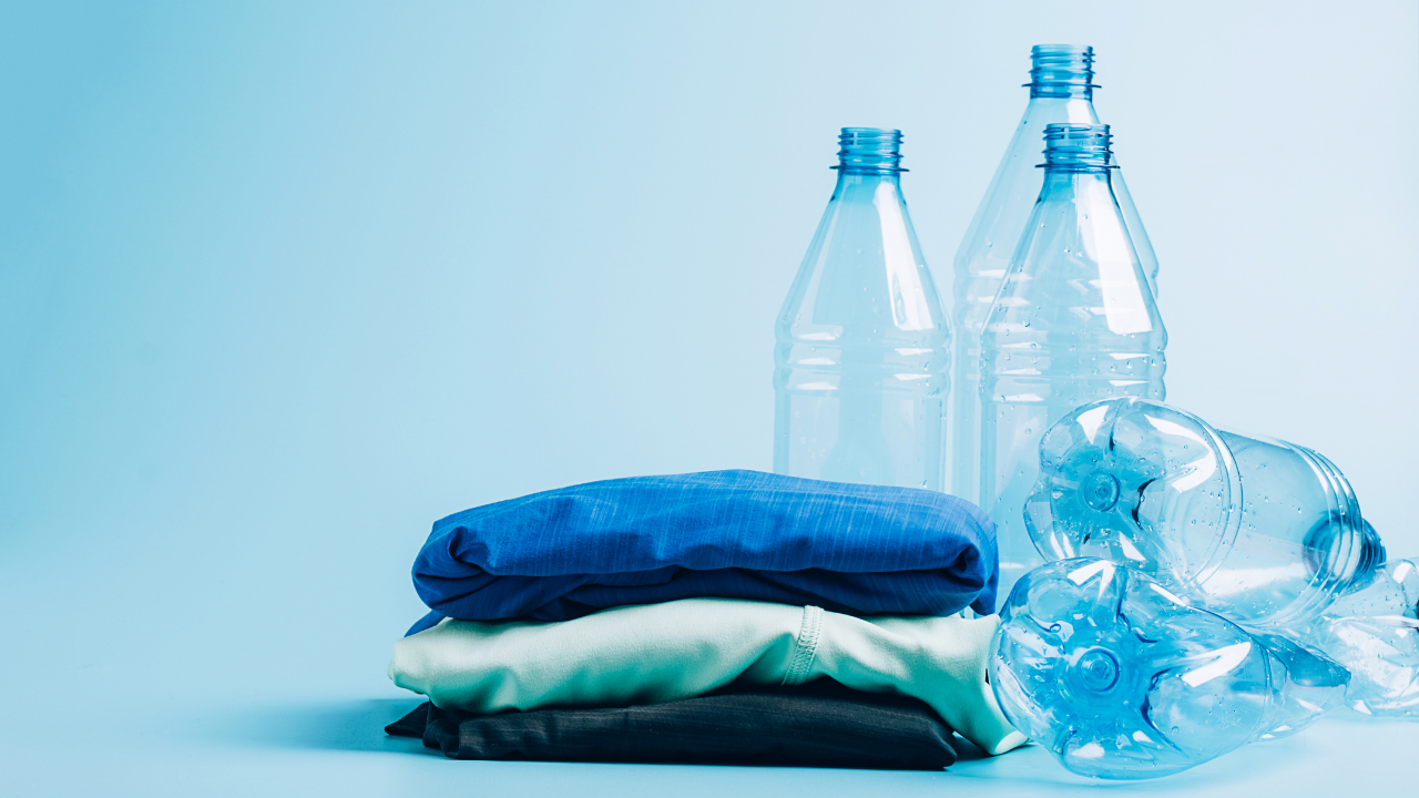 thread turns recycled plastic bottles into fabric
