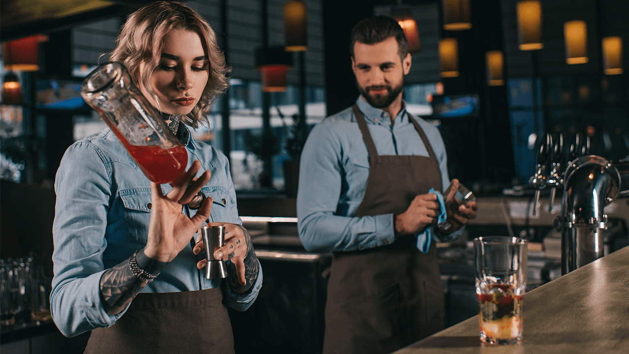 hire a bartender