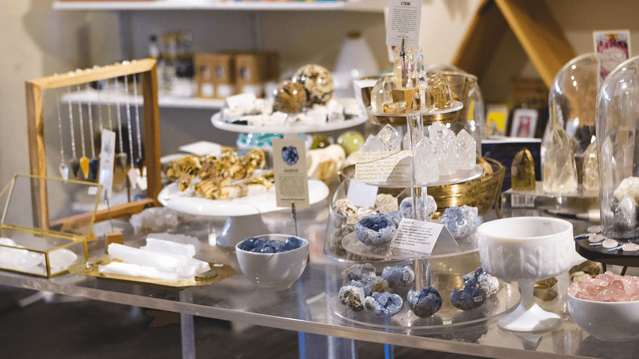 how to start a crystal business
