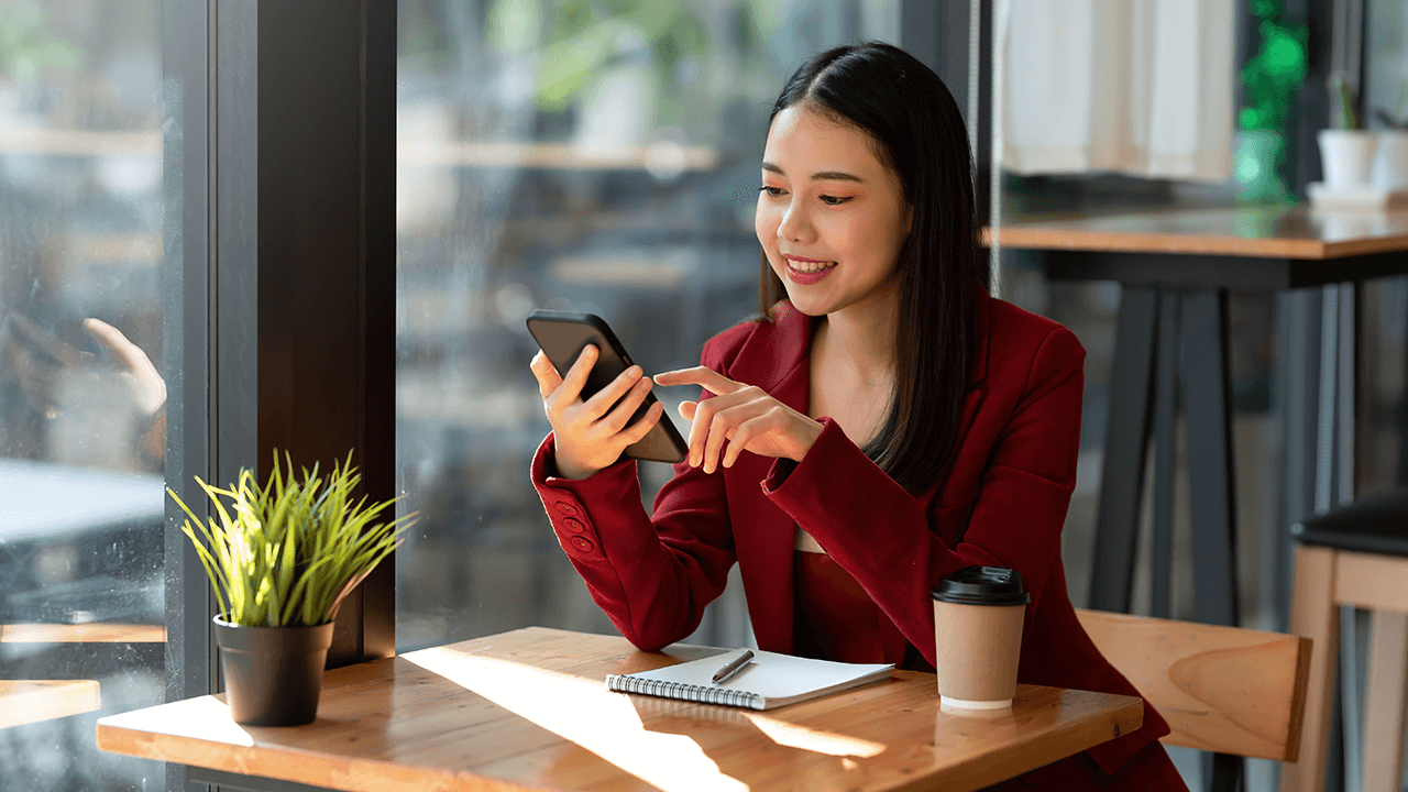 text customers