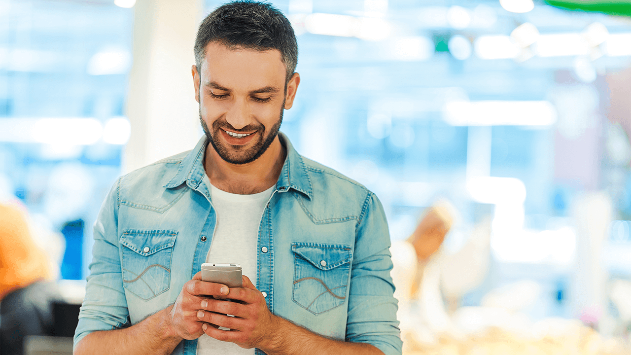 text customers
