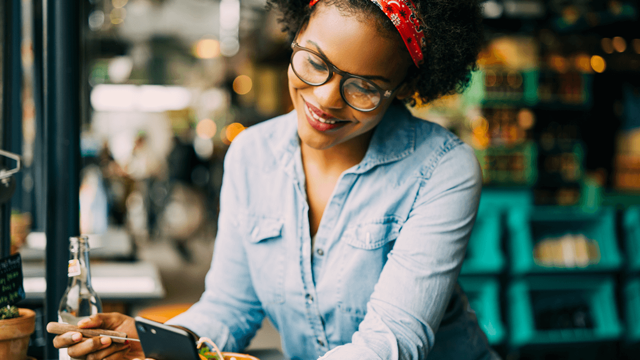text customers