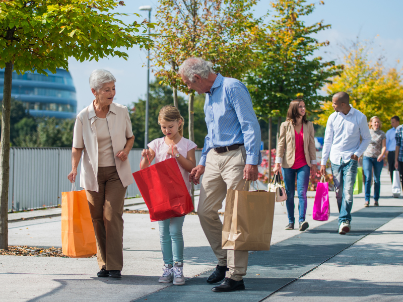 holiday marketing targeting grandparents