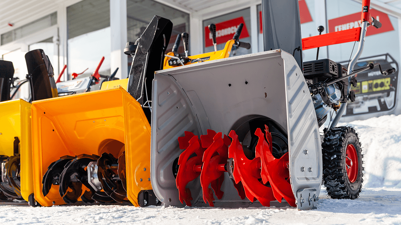 snow removal equipment