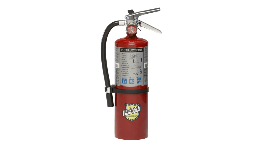 Buckeye 10914 ABC Multipurpose Dry Chemical Hand Held Fire Extinguisher