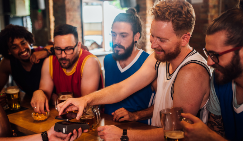 venmo tax paying at a bar