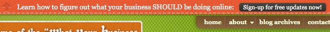 create website popup