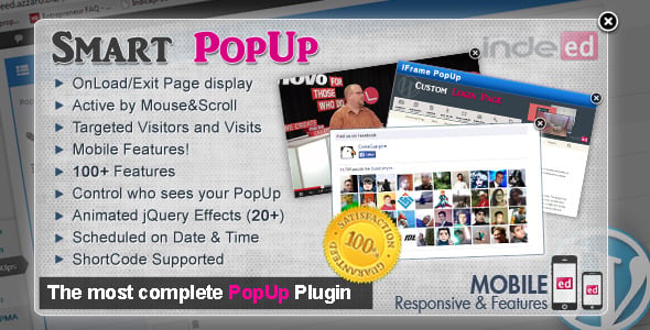 create website popup