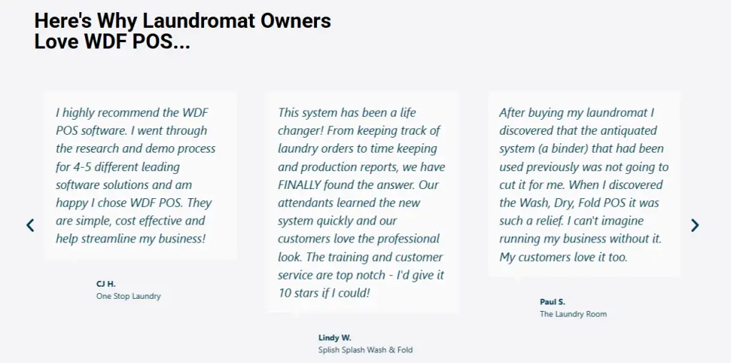 WDF customer reviews