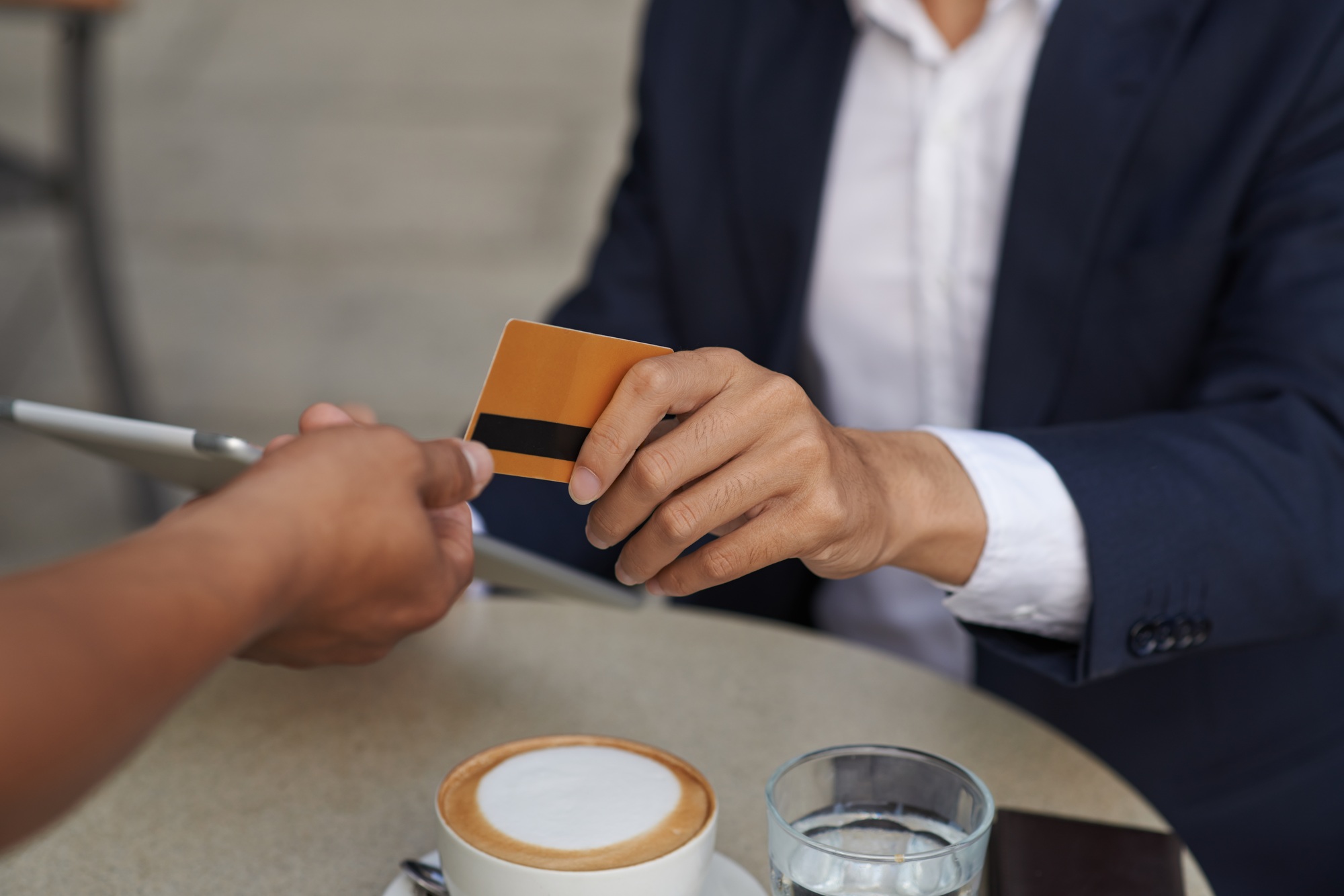 Paying for the order