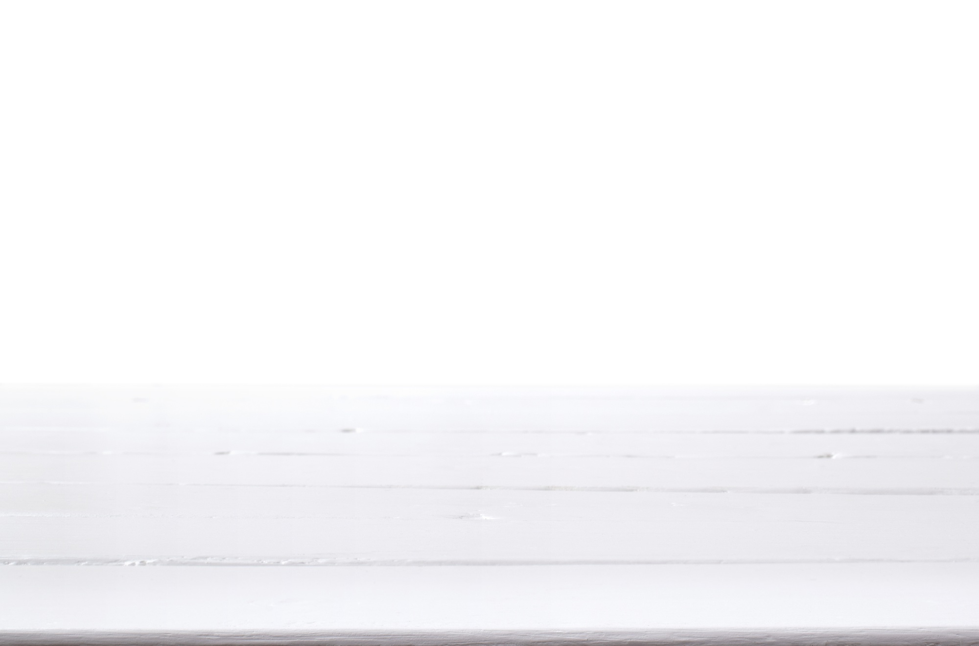 White wooden board surface for product placement isolated cutout