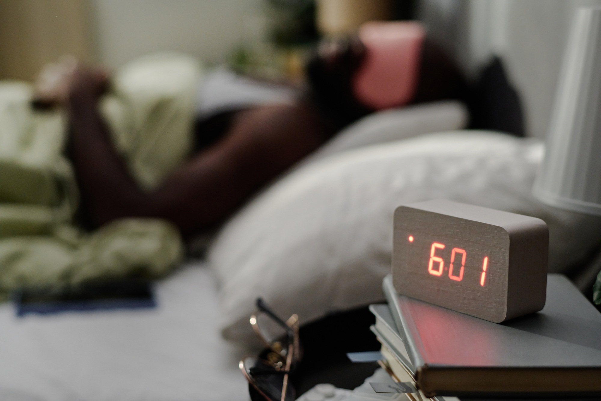 Alarm Clock on Nightstand