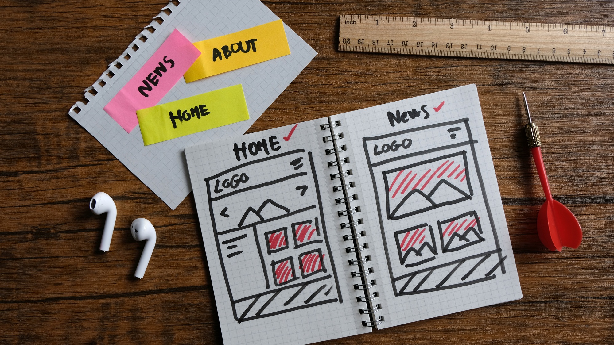 UI and UX - user interface, user experience designer.