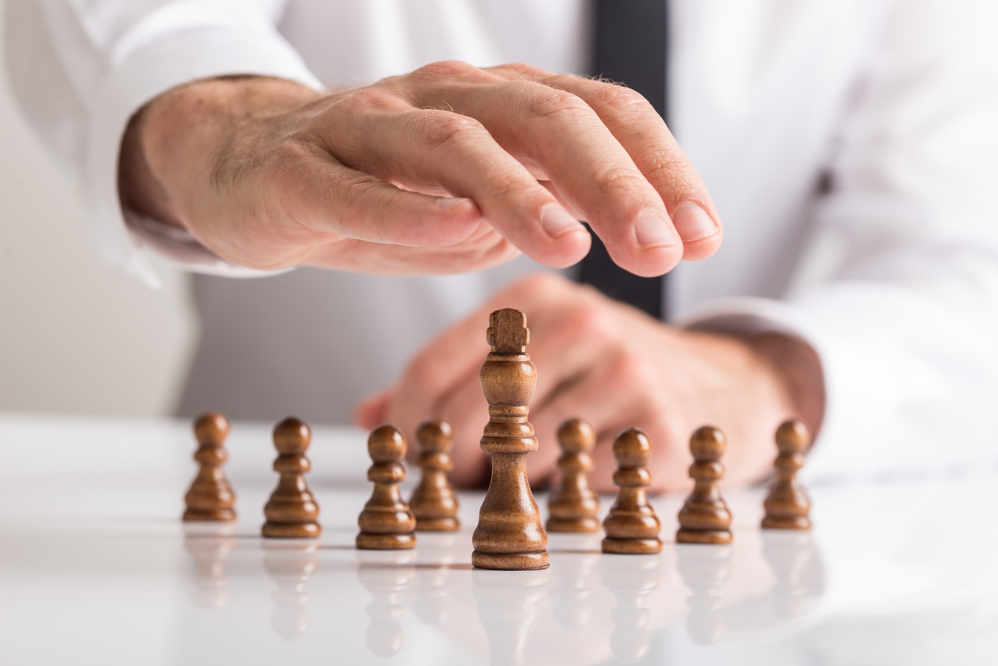 Business leadership concept