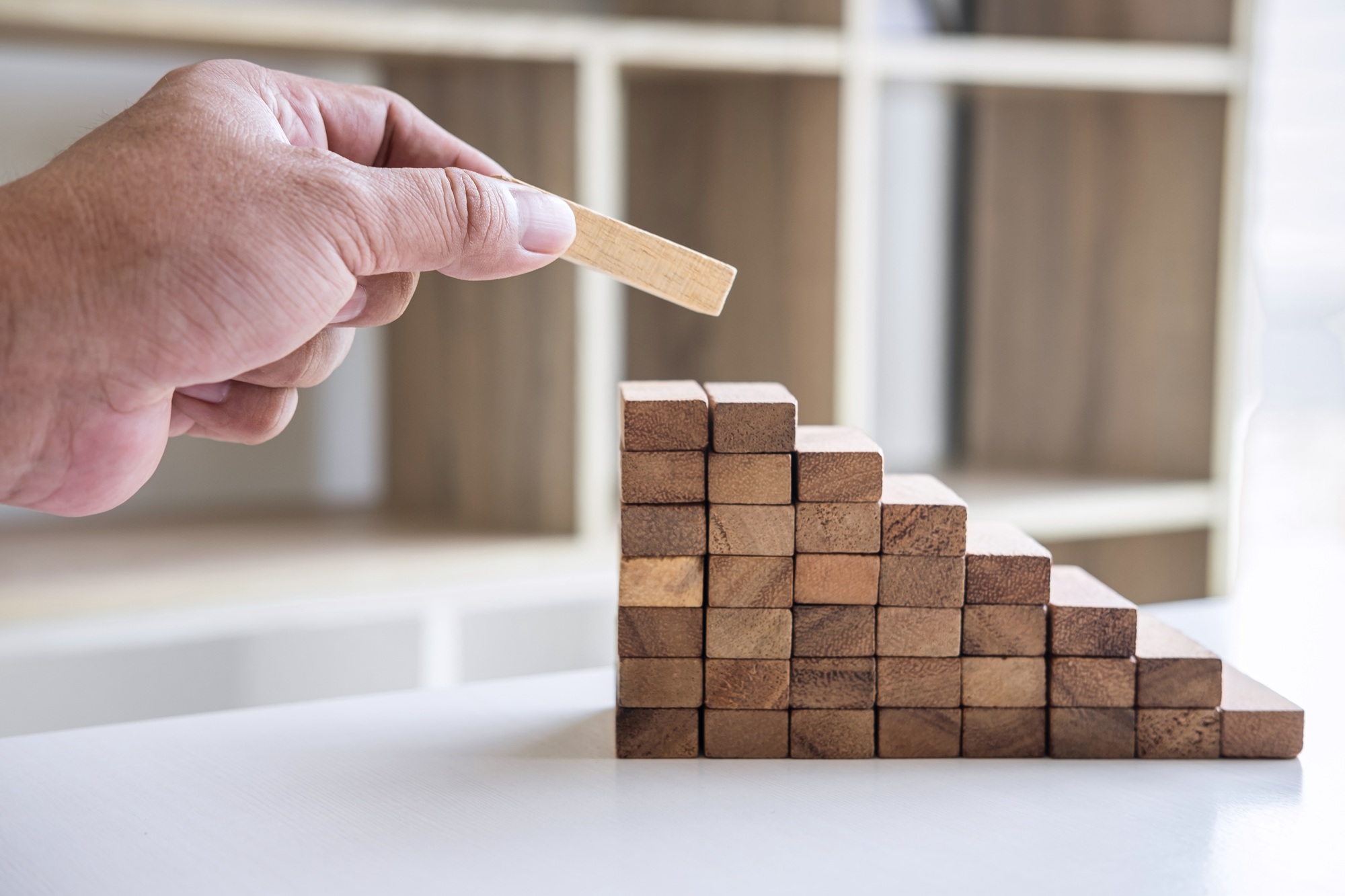Alternative Risk and Strategy in business to make growth, Image of Business man