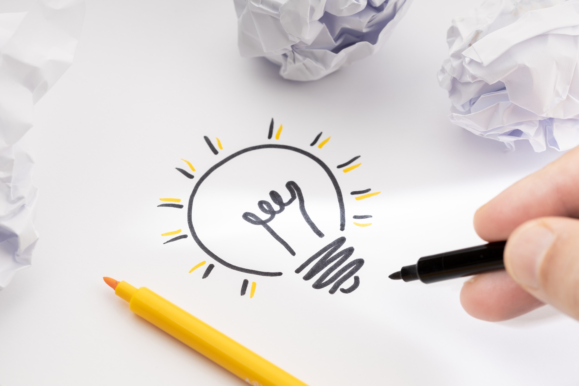 Bright Idea Concept