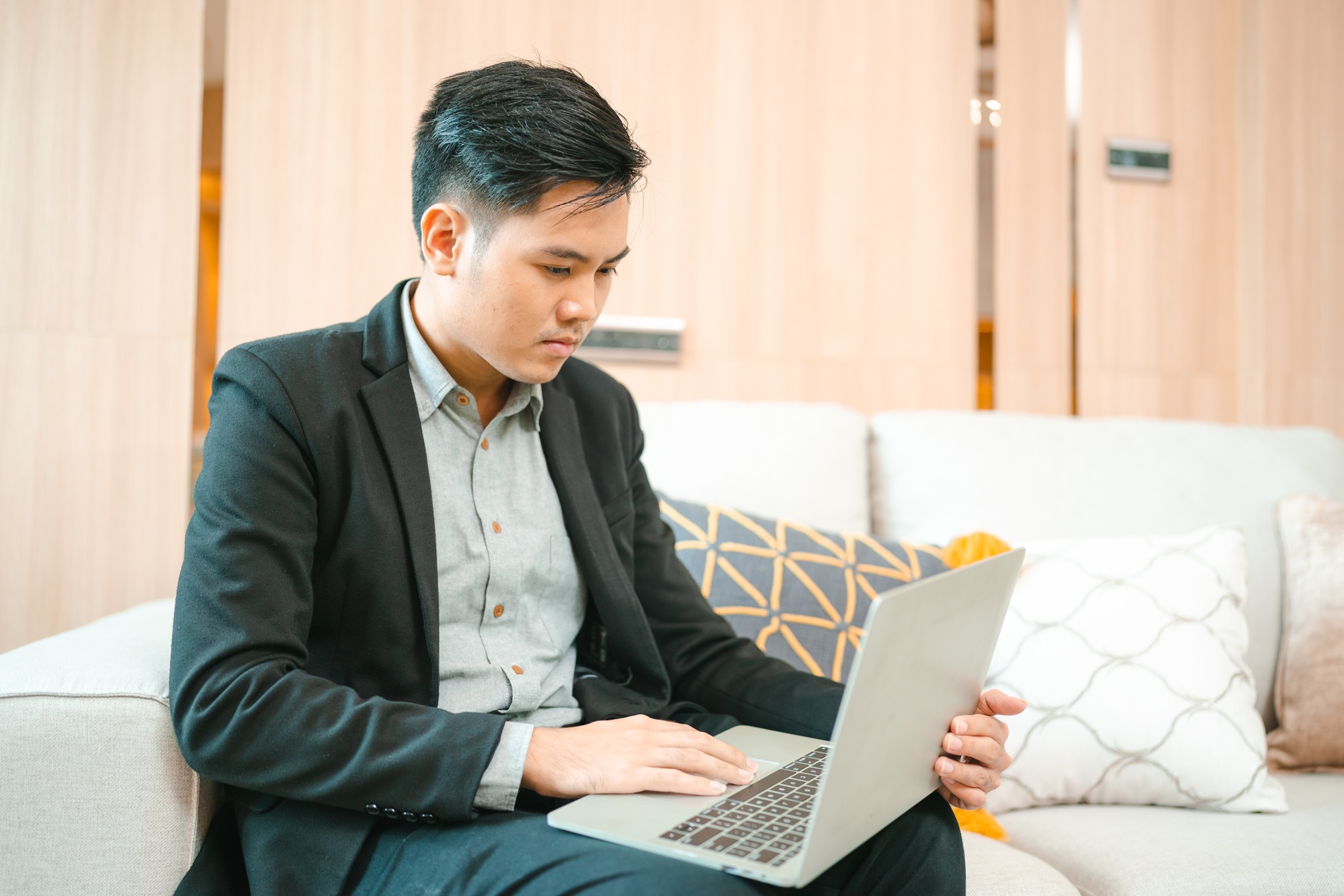 business approve and certificate concept, confirmation of business marketing document permit