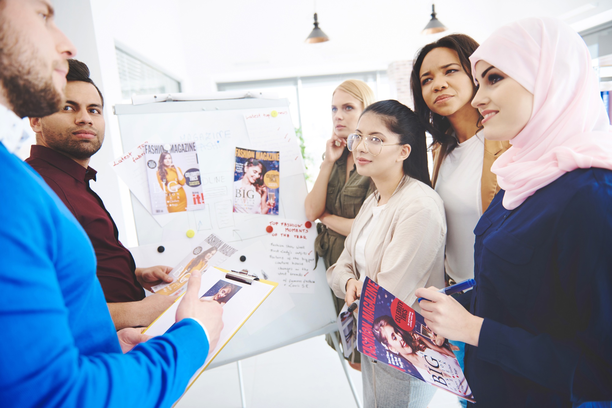 Business people on official meeting