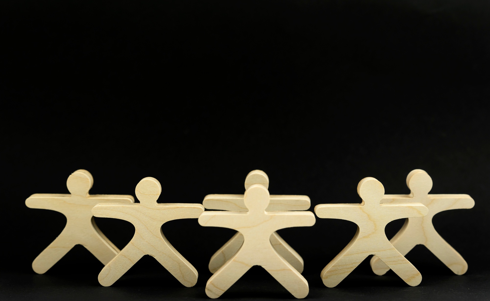 Business team people stand together. Team building concept
