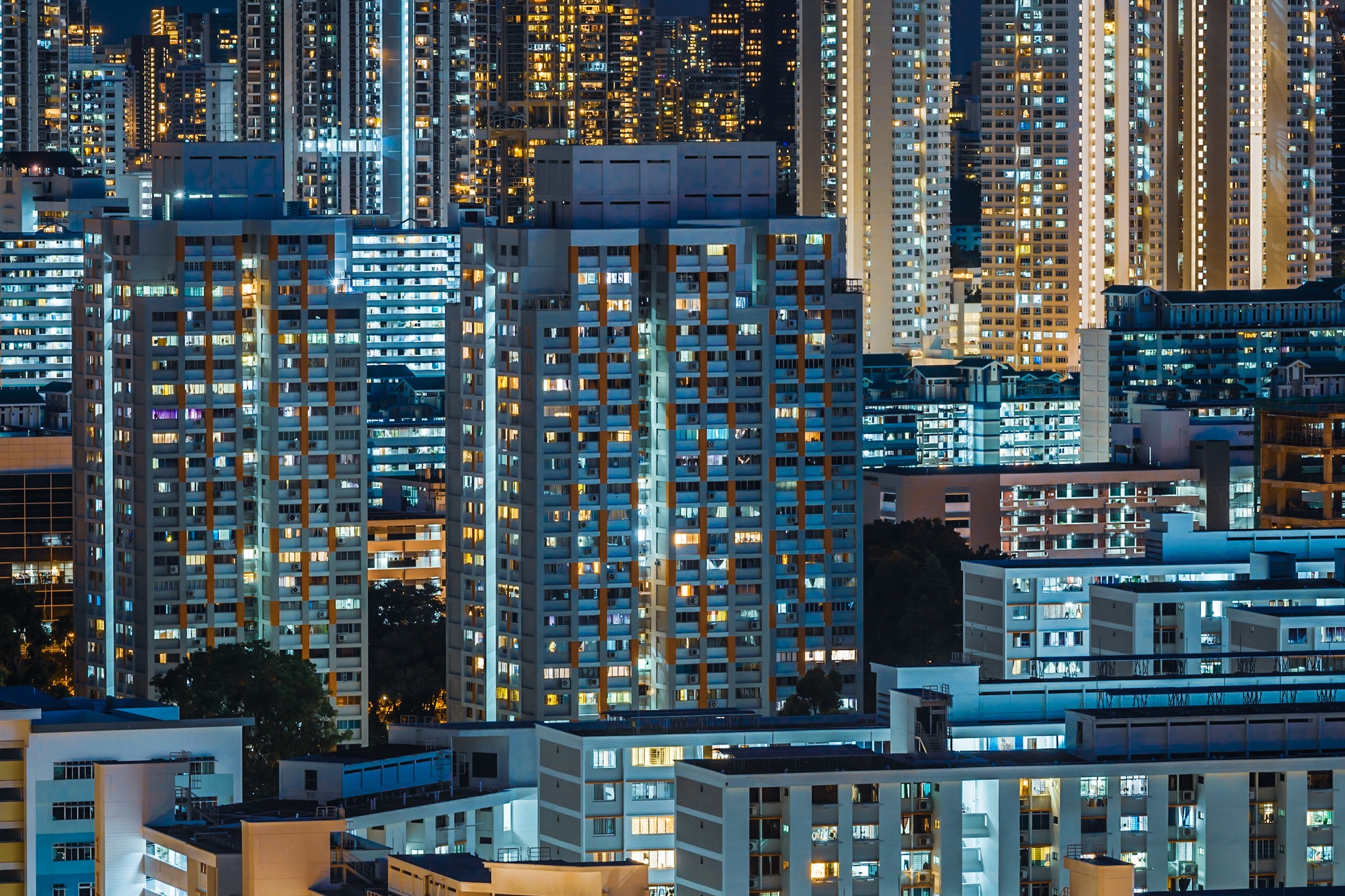 City Living. The city take on a whole new allure at nightfall.