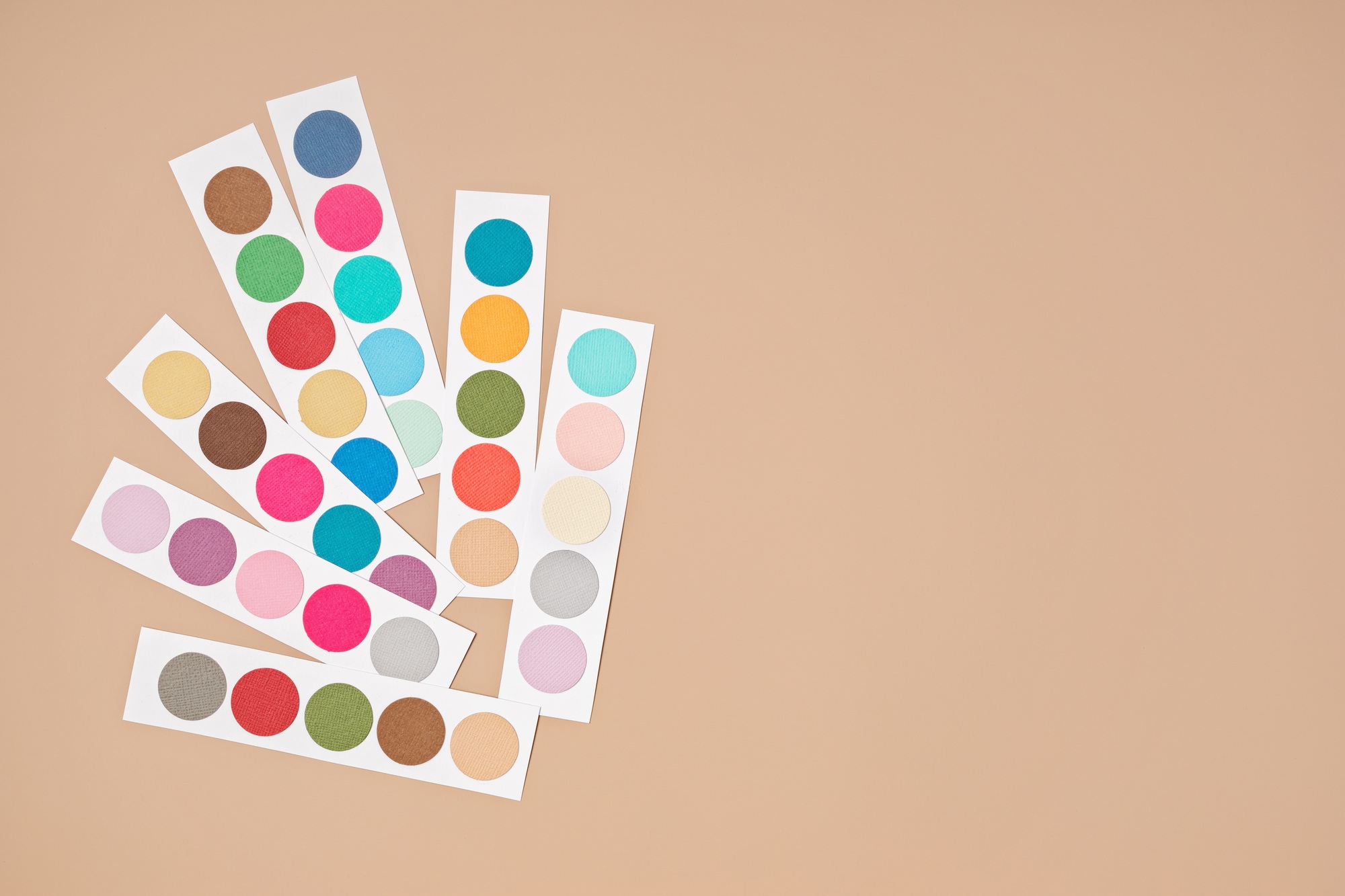 Color palettes trends. Popular color tendencies