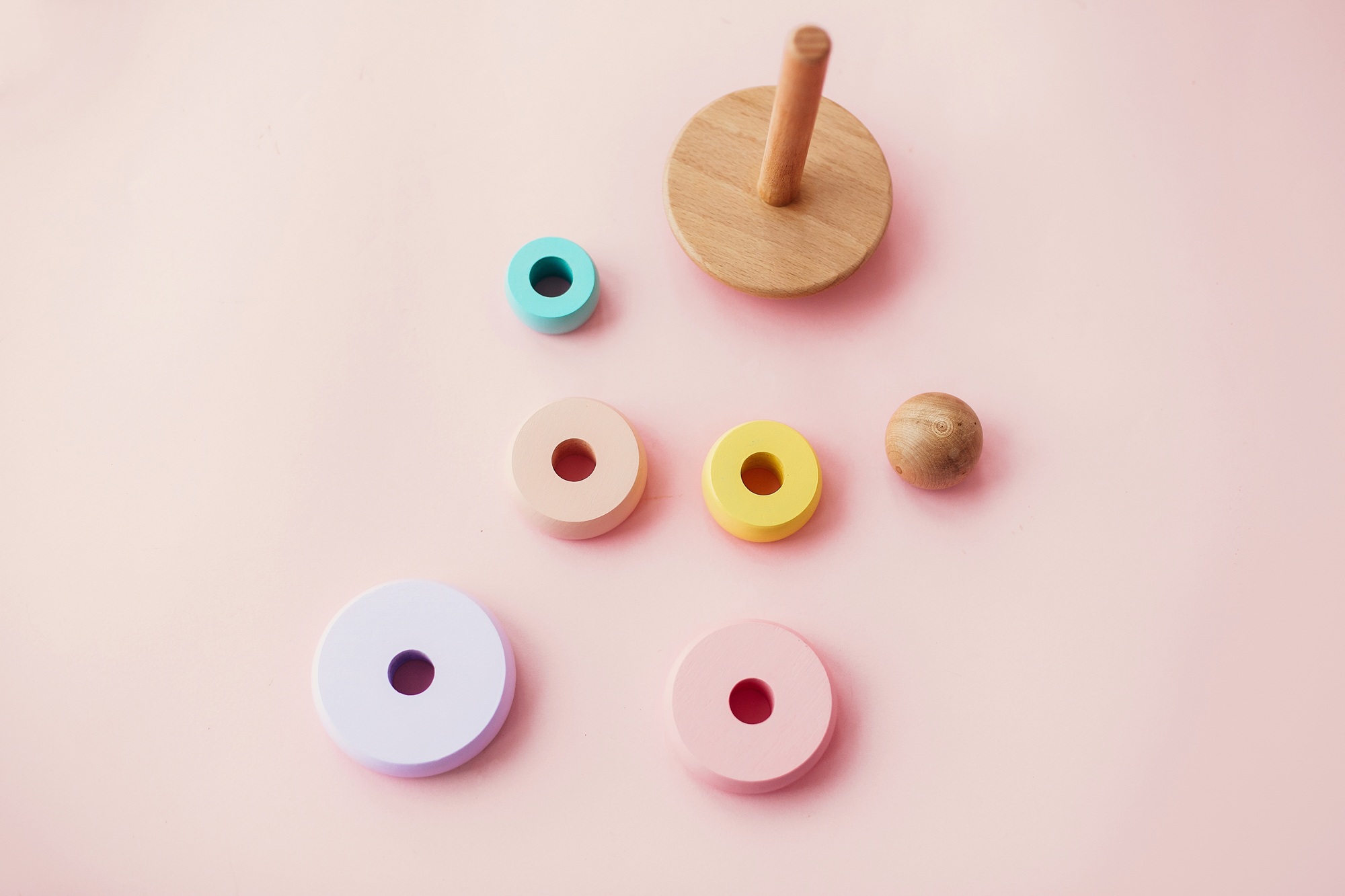 Eco friendly, plastic free toys for toddler