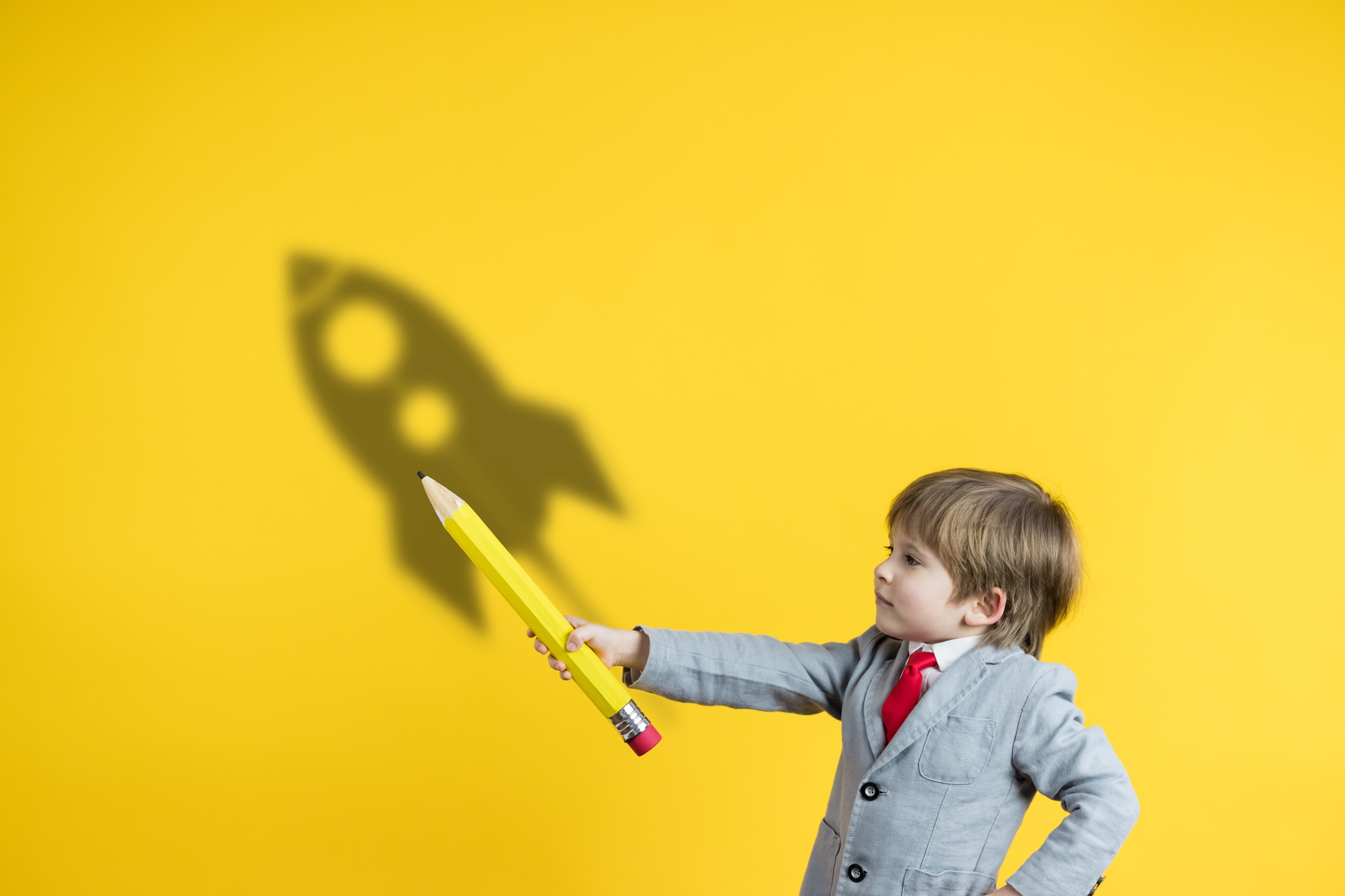 Education, startup and business idea concept
