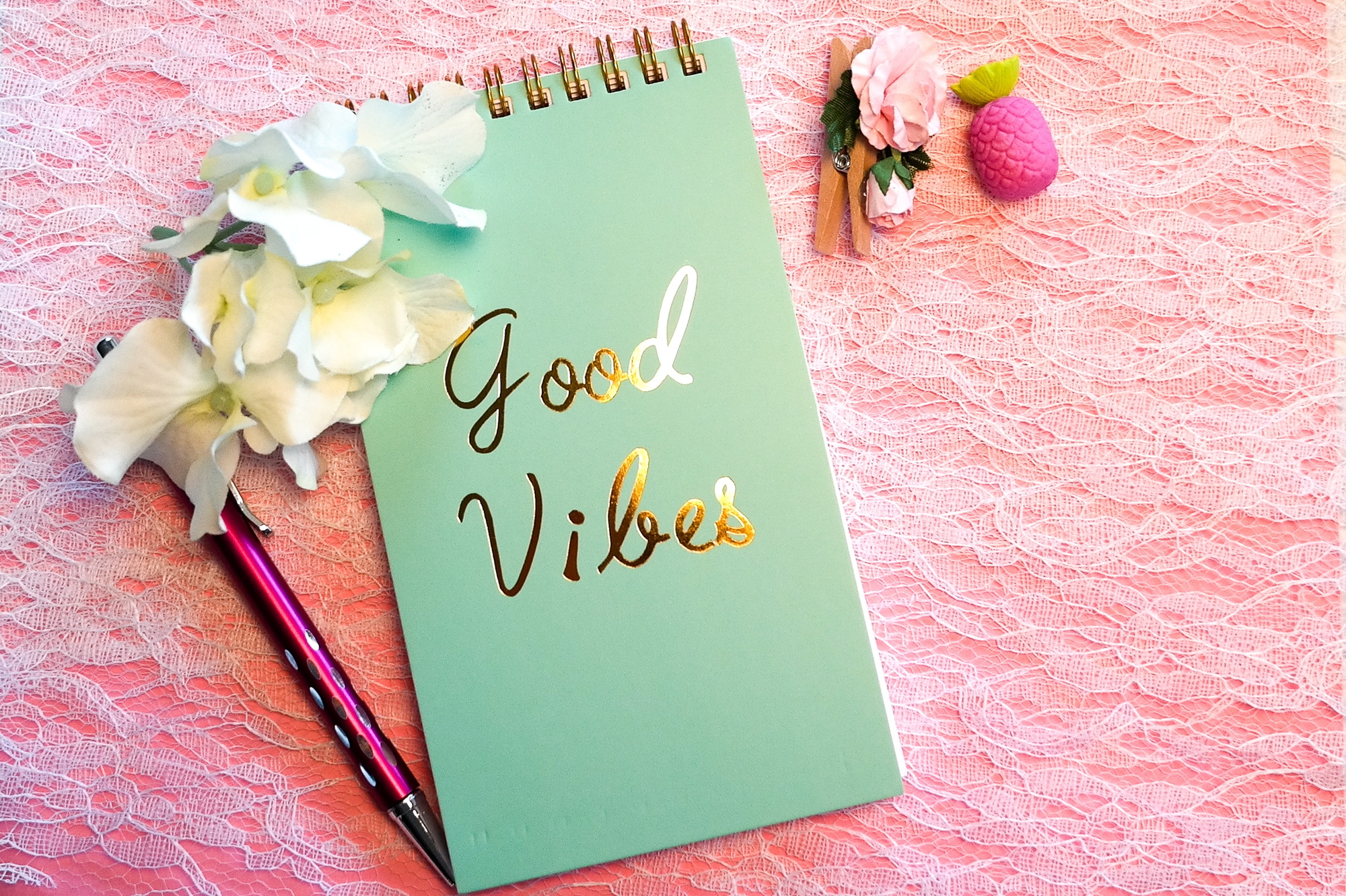 Good vibes notebook