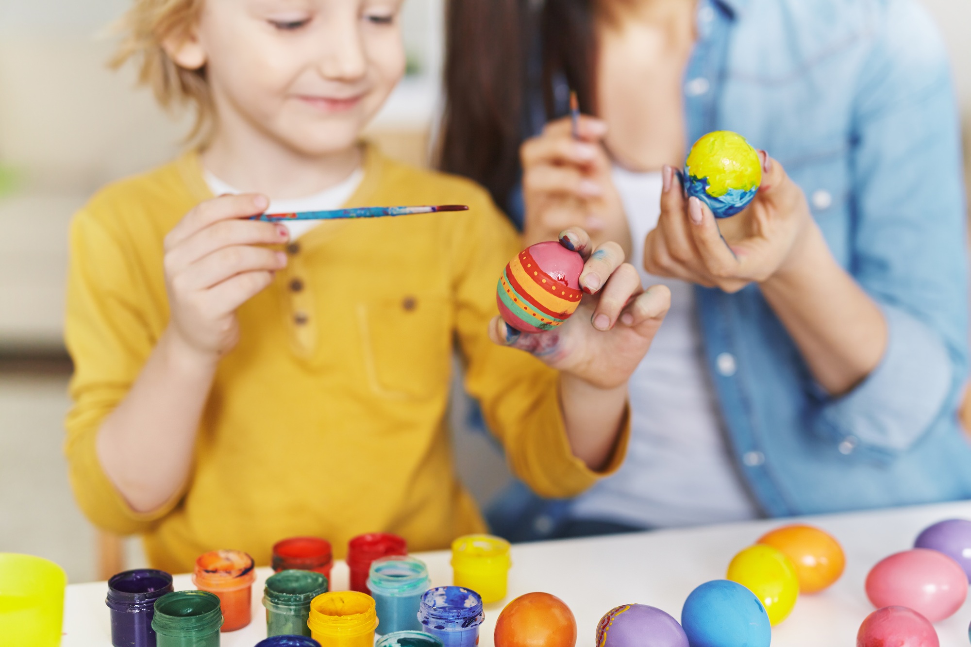 Handmade Easter eggs