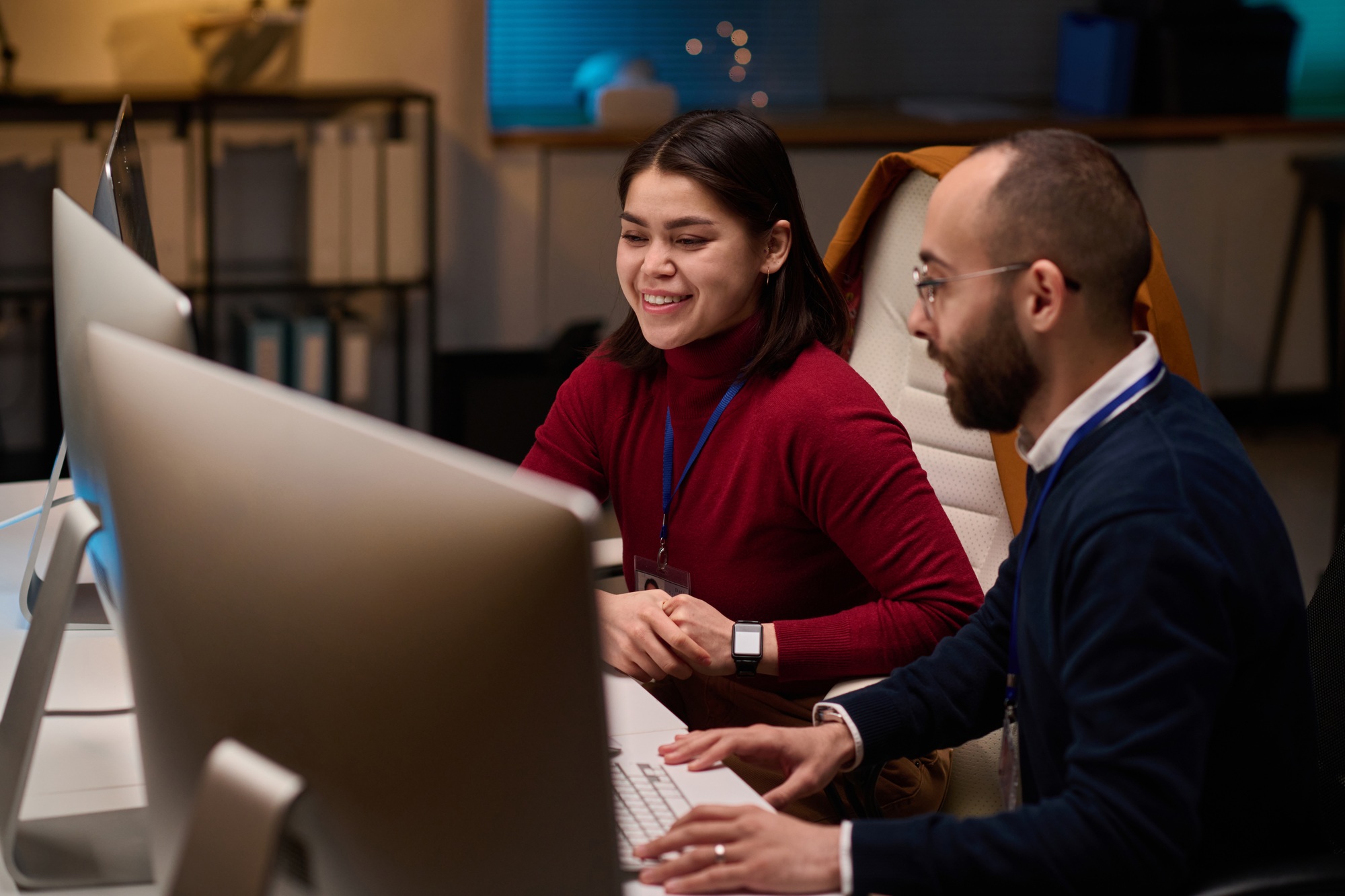 IT Developers Collaborating on Project