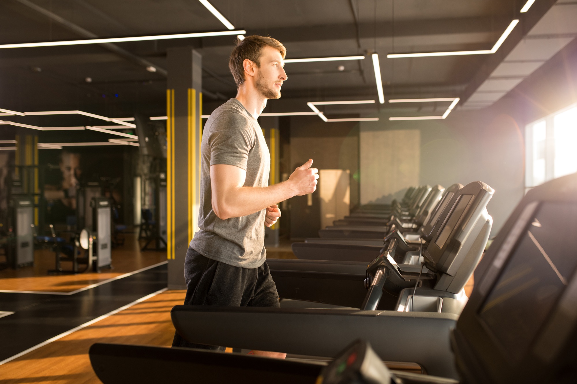 Jogging his way to good health