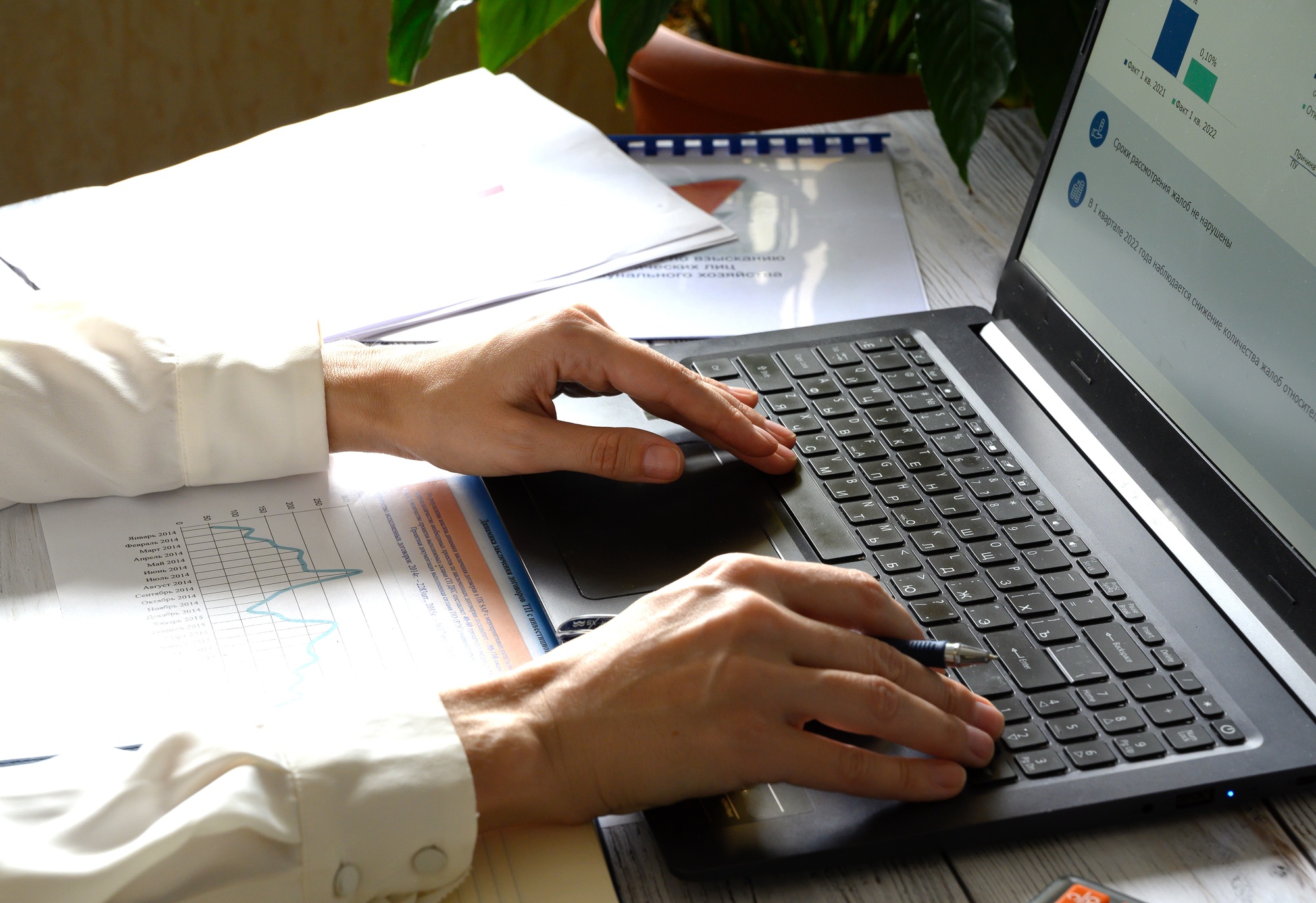 maintaining a personal budget, studying charts and diagrams, online work, freelancer, income growth,