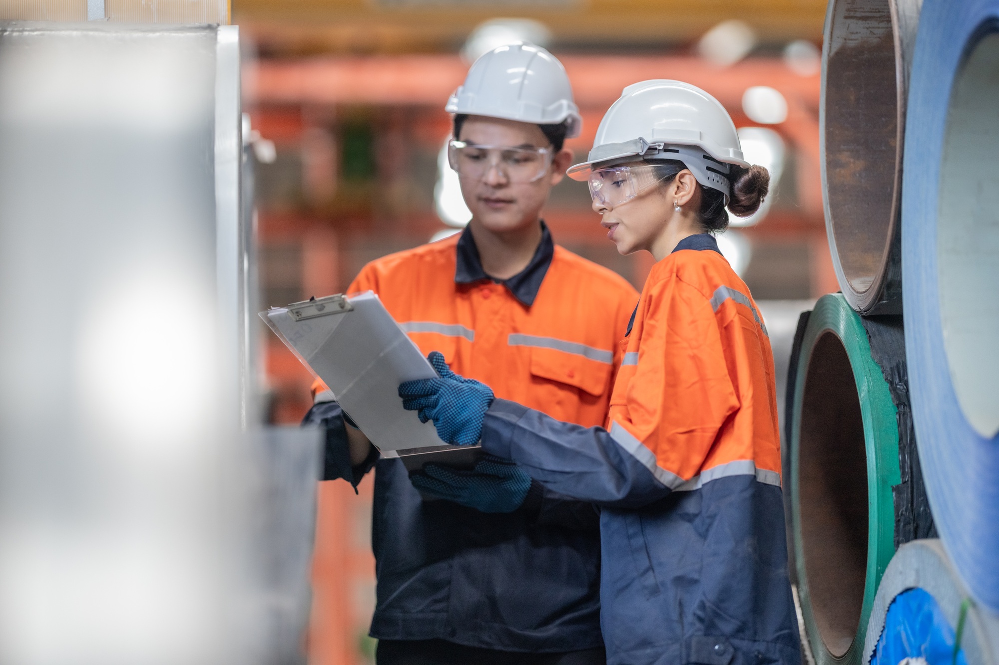 nventory Audit at Metal Sheet Factory