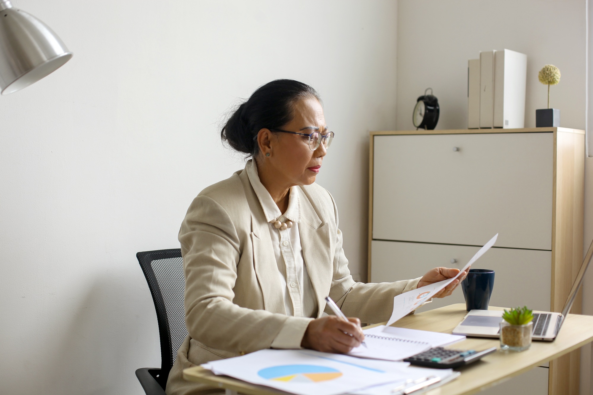 Old Businesswoman