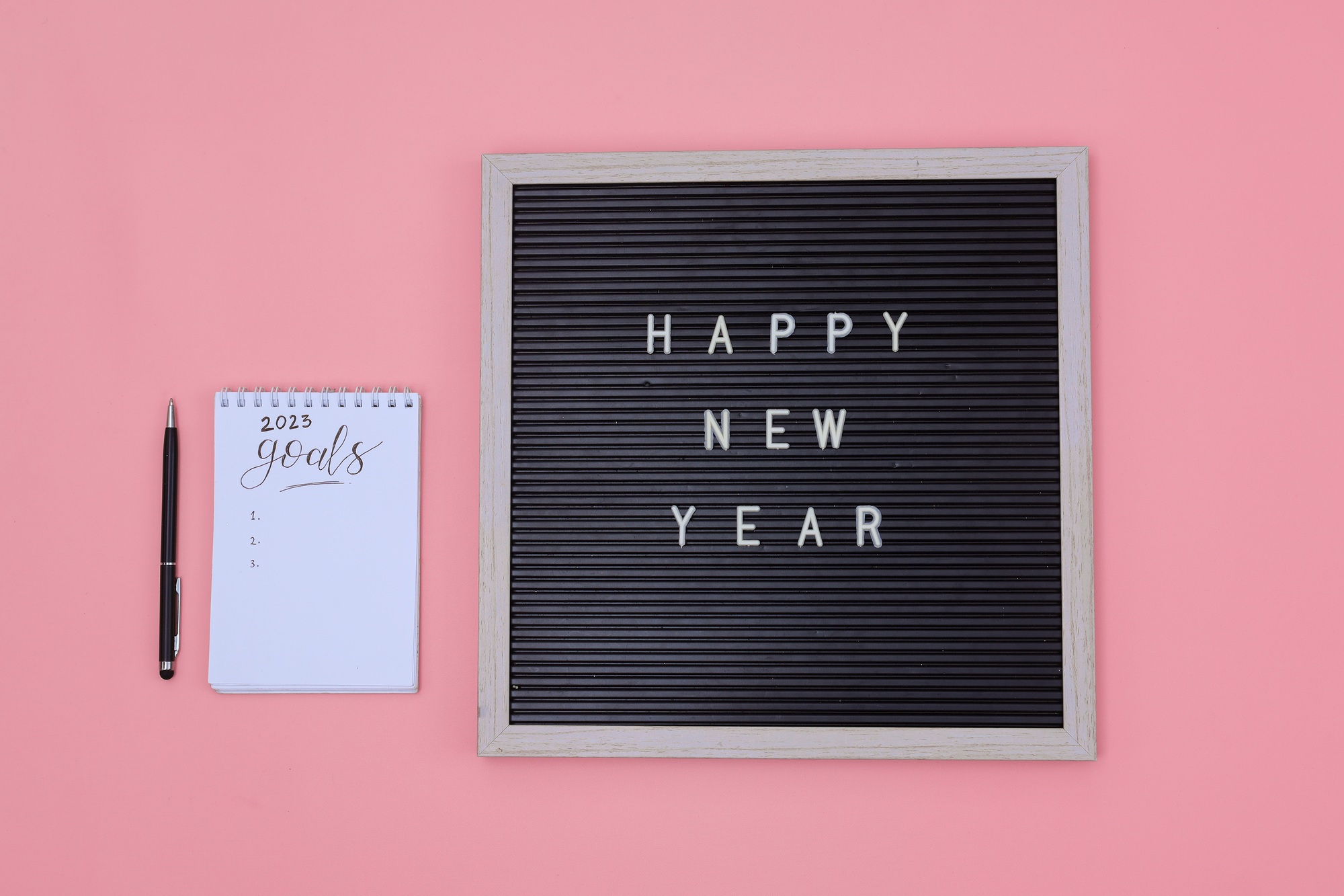Planning goals at new year