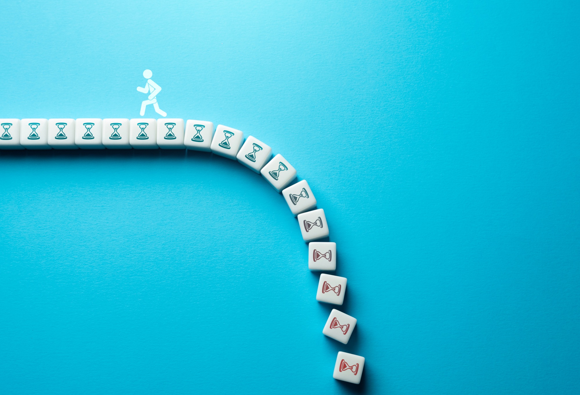Run towards the goal until the time runs out.