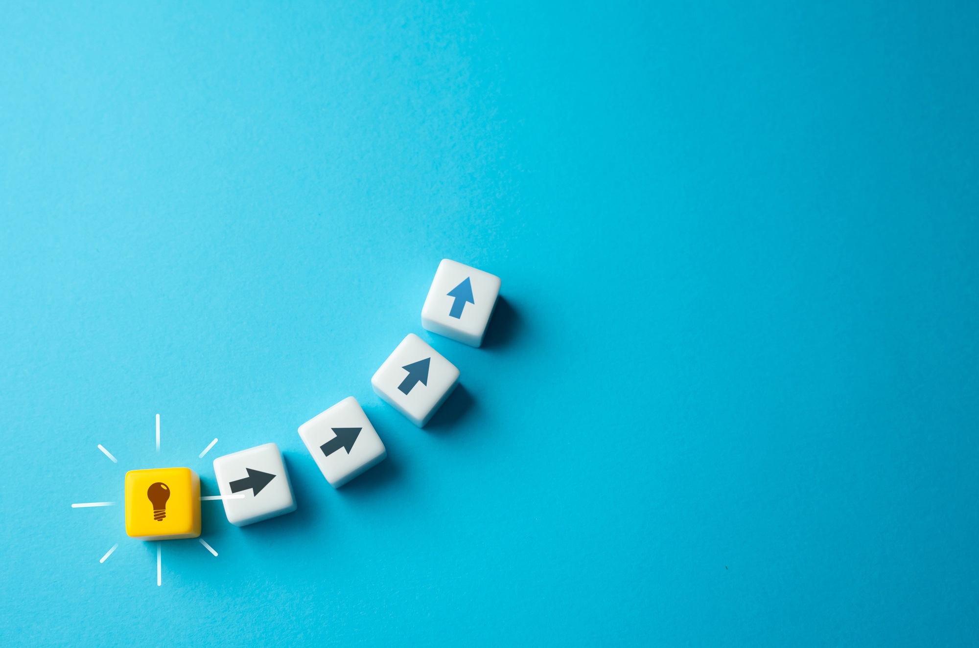 Start moving from idea to implementation.