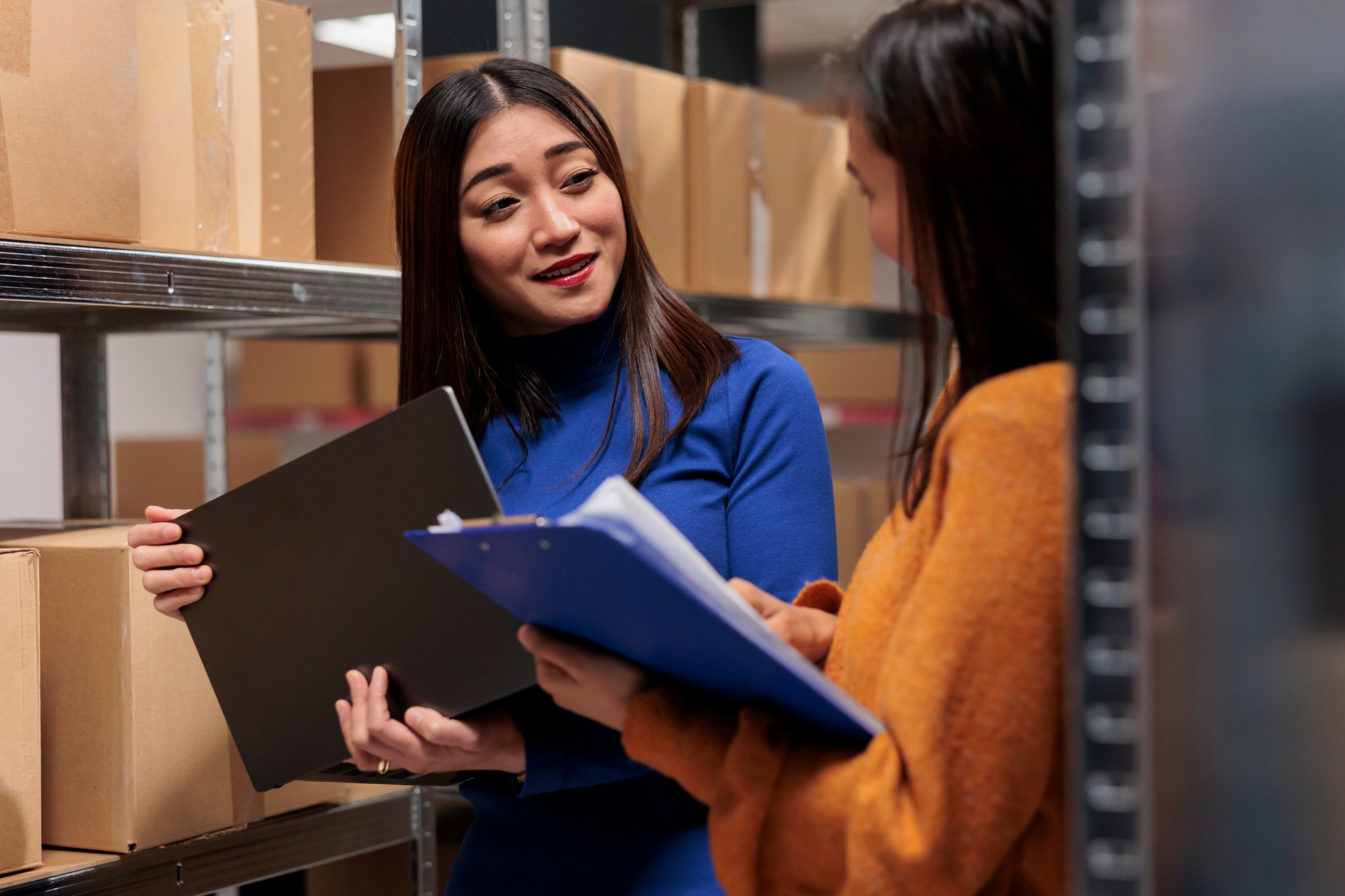 Storehouse asian operators planning inventory management and optimization process