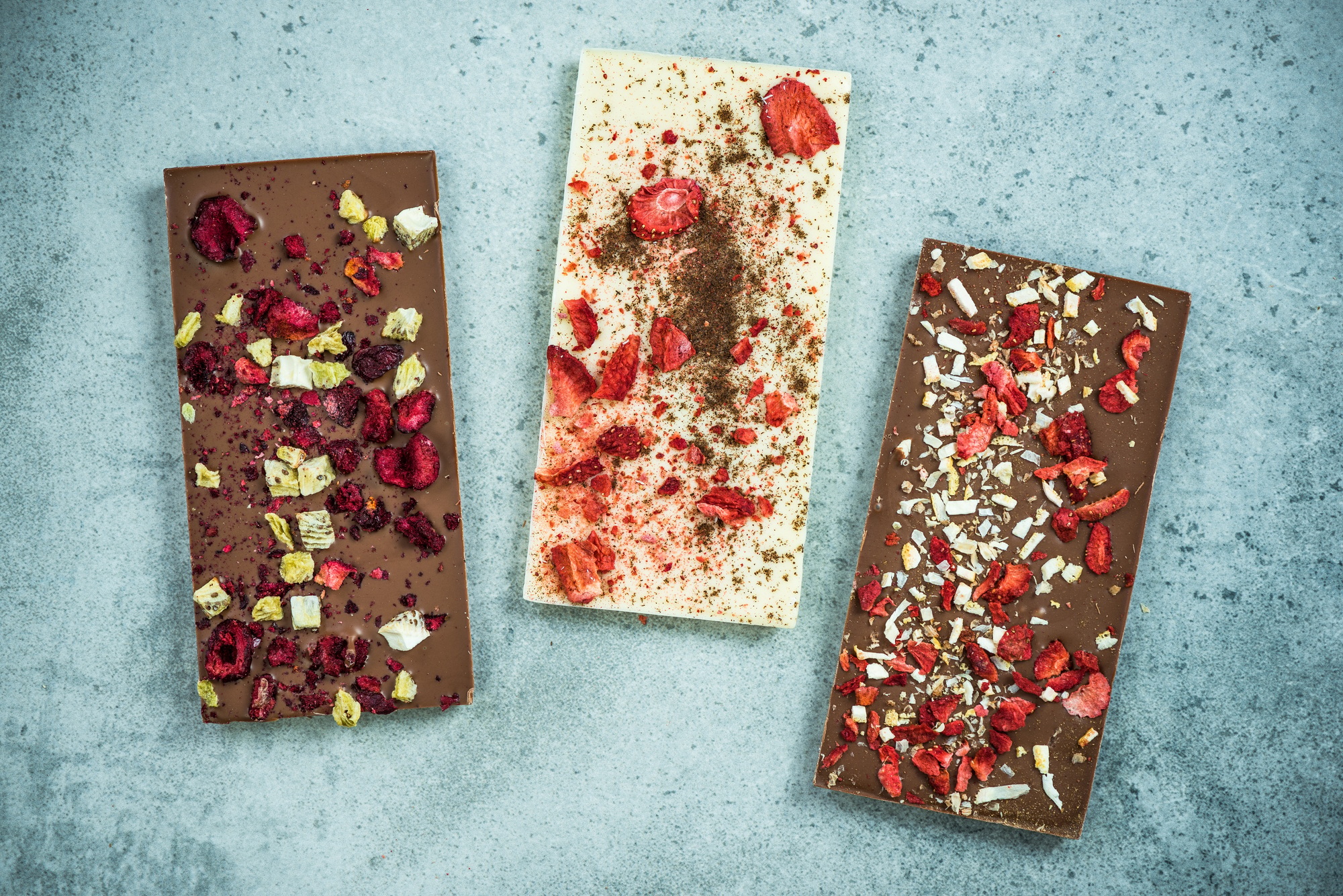 Artisan handmade chocolate bars