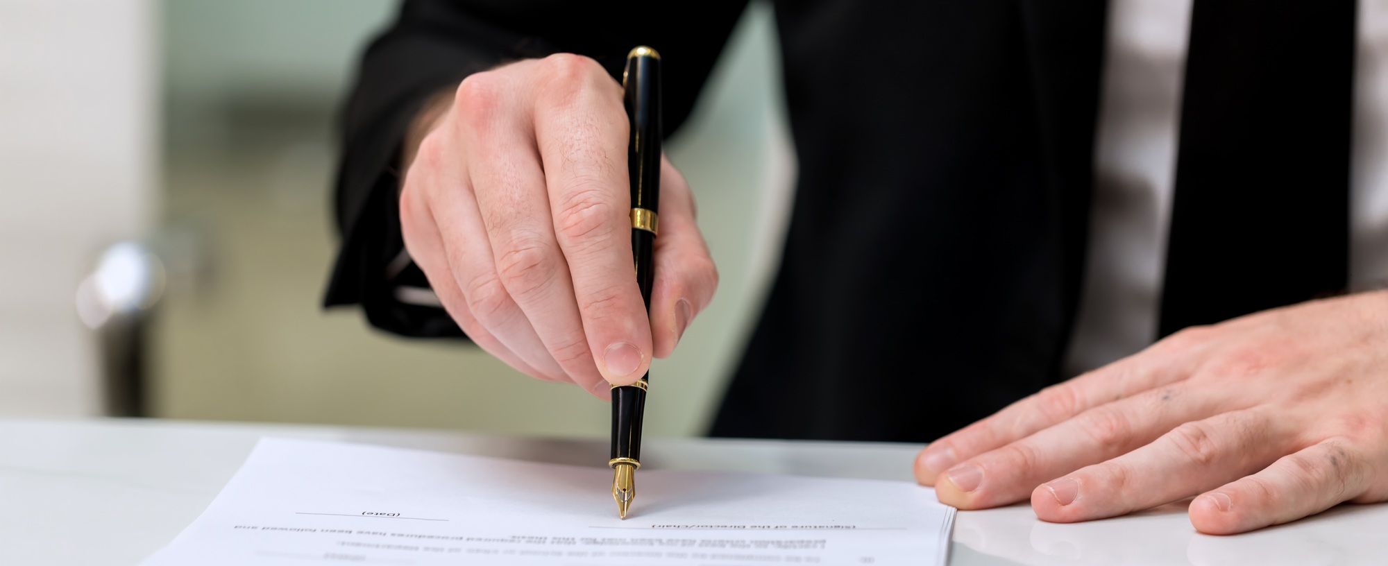 Business Man approve sign on business document. Business approve sign and certificate concept.